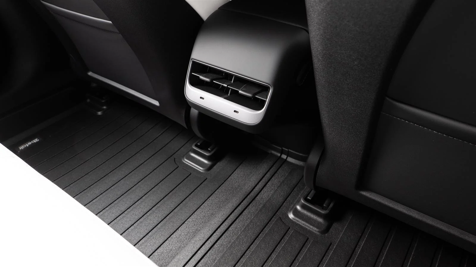 2befair Allwettermatten Fußraum hinten für das Tesla Model 3 - Image 4