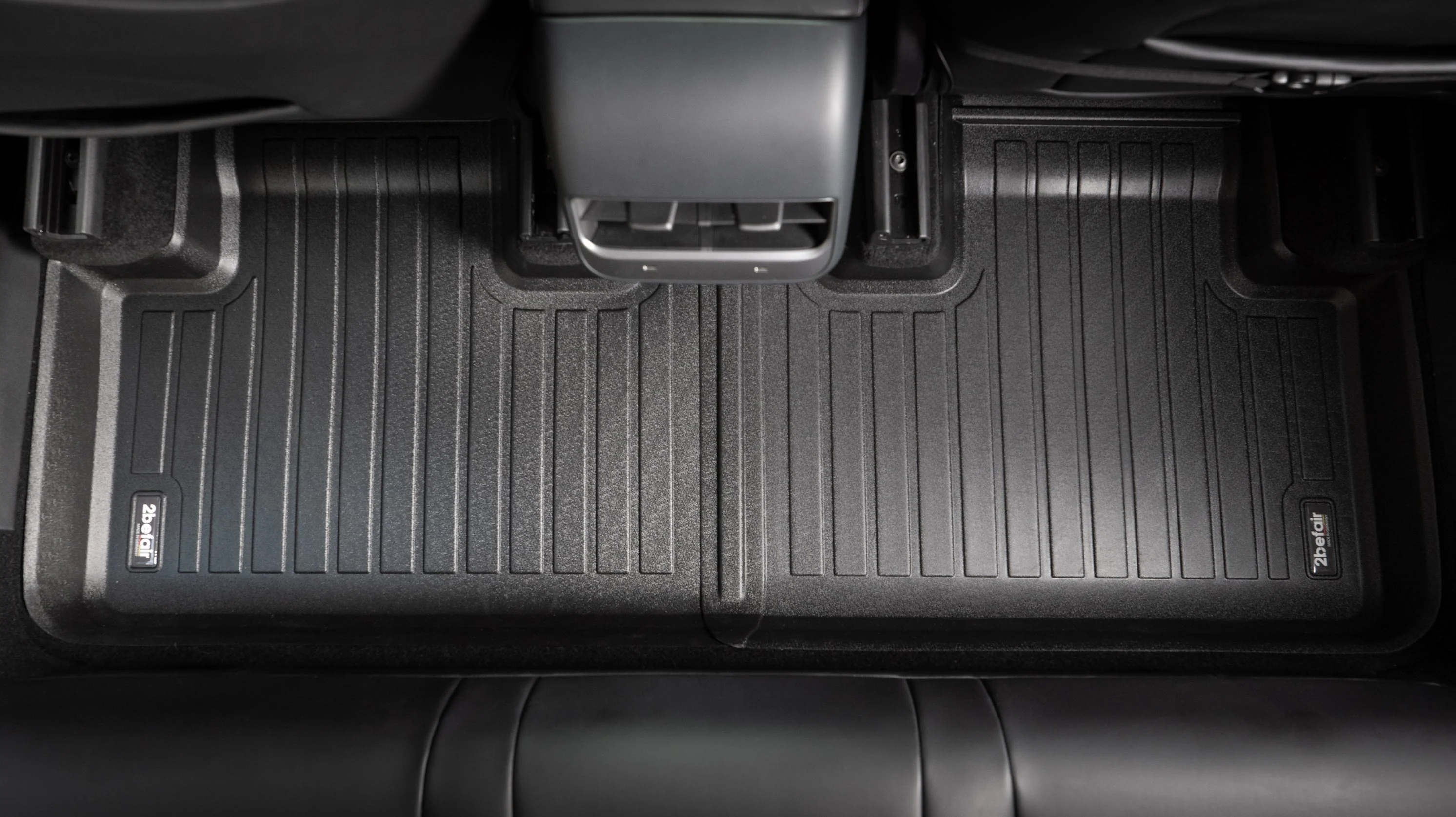 2befair Allwettermatte Fußraum hinten für das Tesla Model Y - Image 6