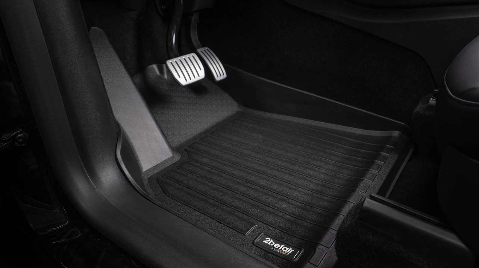 2befair Allwettermatten Fußraum vorne für das Tesla Model Y - Image 4