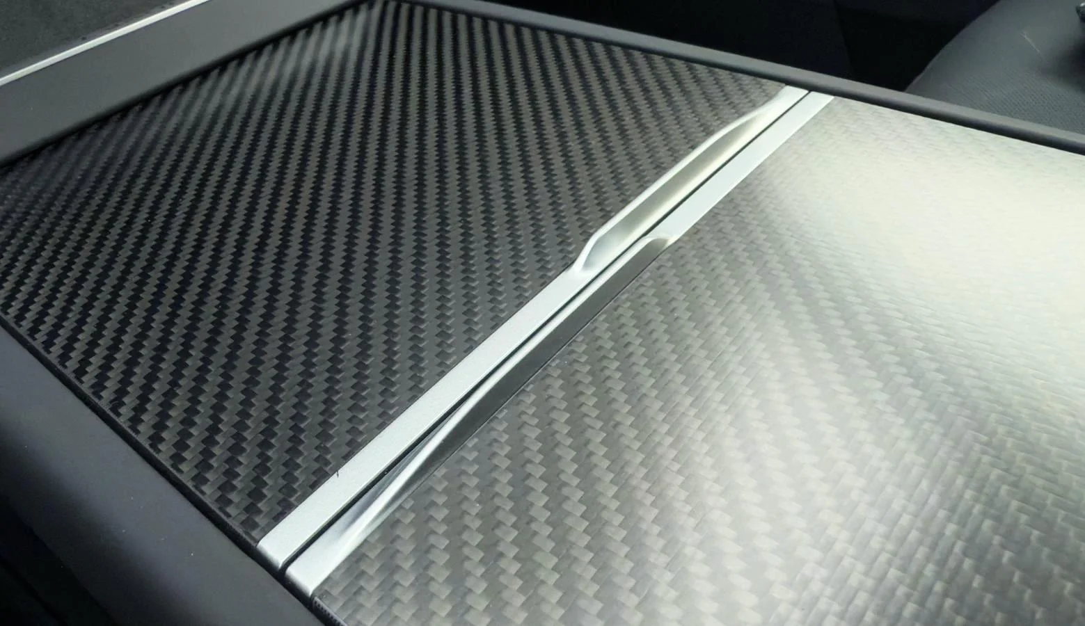 Echt-Carbon Mittelkonsolen-Cover für das Tesla Model 3/Y - Image 4