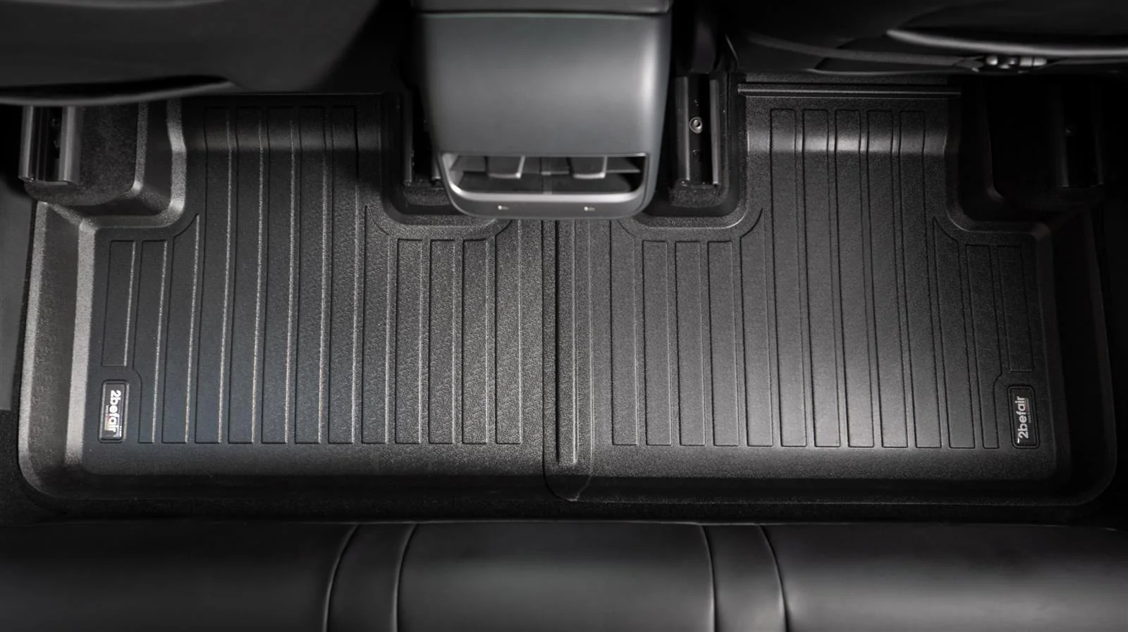 2befair Premium Gummimatten Fußraum hinten für das Tesla Model Y - Image 3
