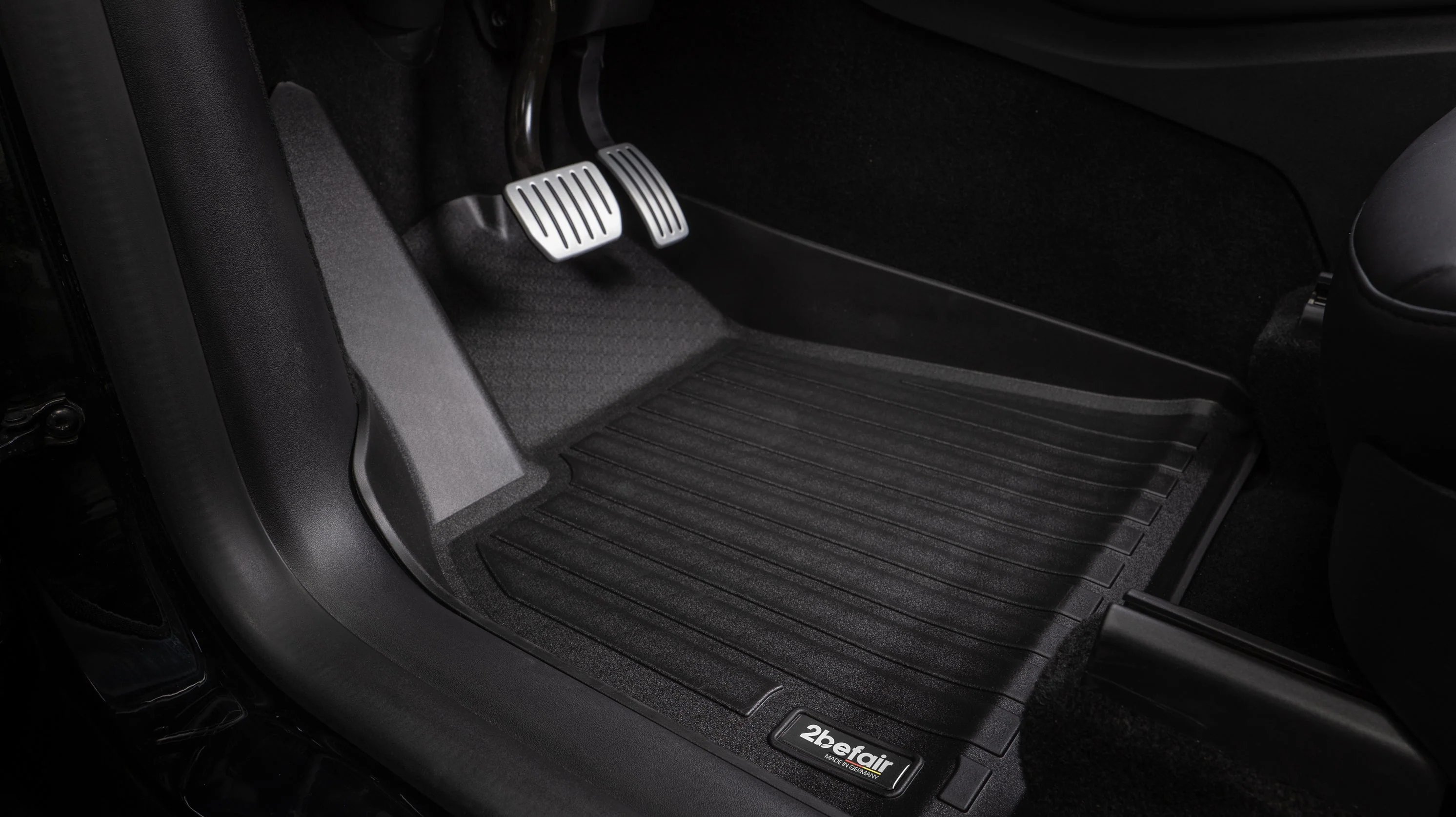 2befair Premium Gummimatten Fußraum vorne für das Tesla Model Y - Image 11