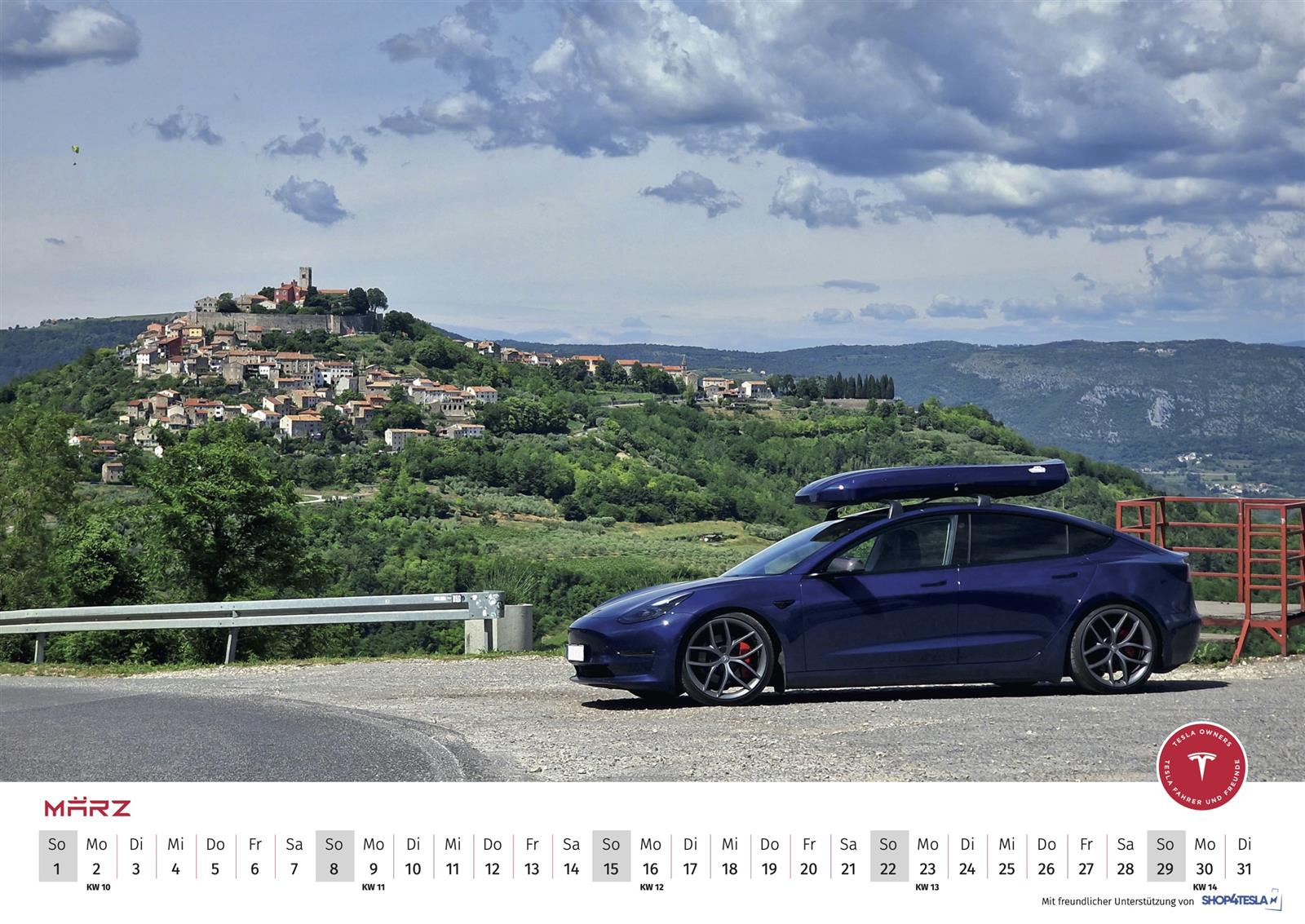 Tesla Kalender 2026 vom TFF & Shop4Tesla - Image 14