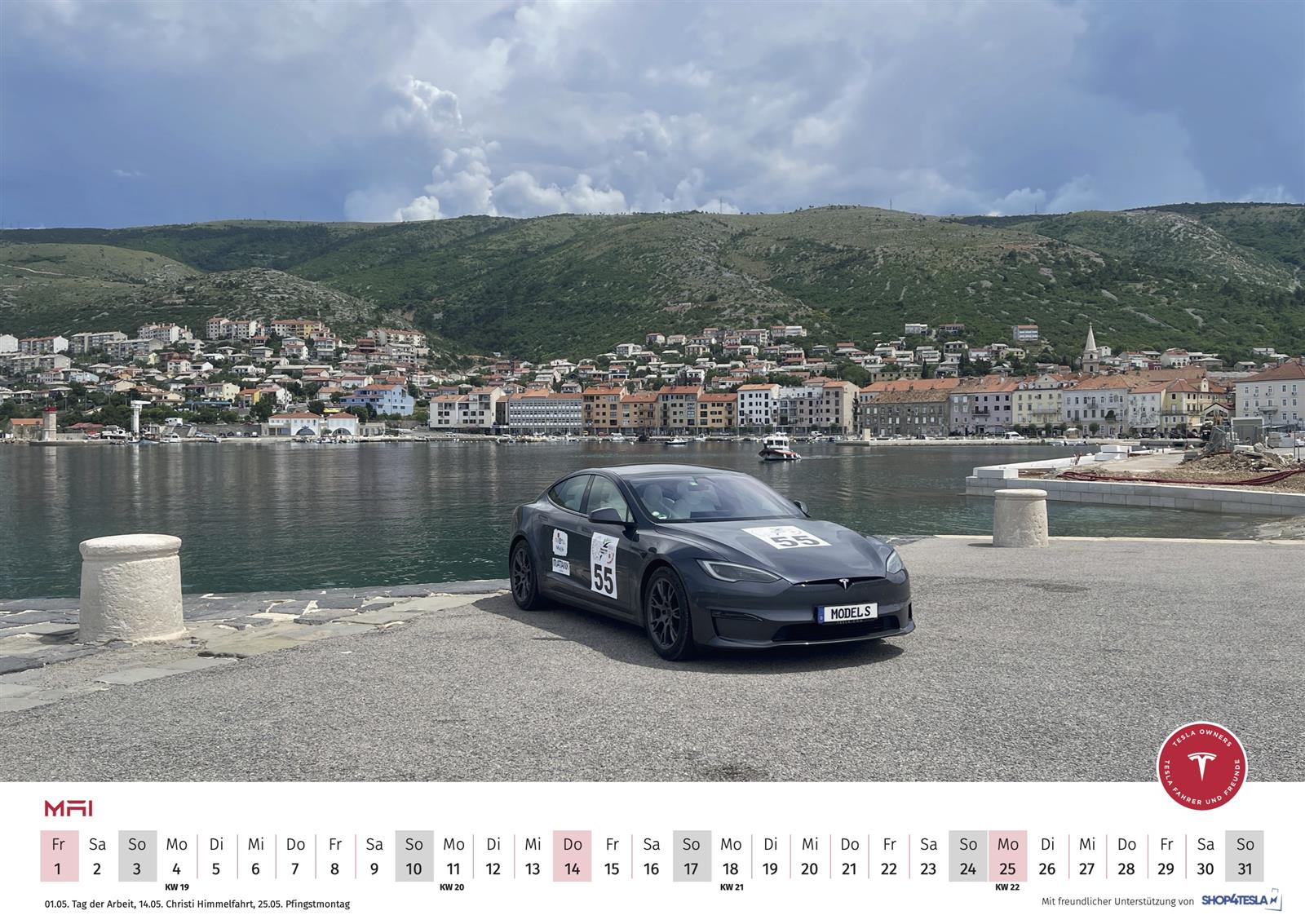 Tesla Kalender 2026 vom TFF & Shop4Tesla - Image 5