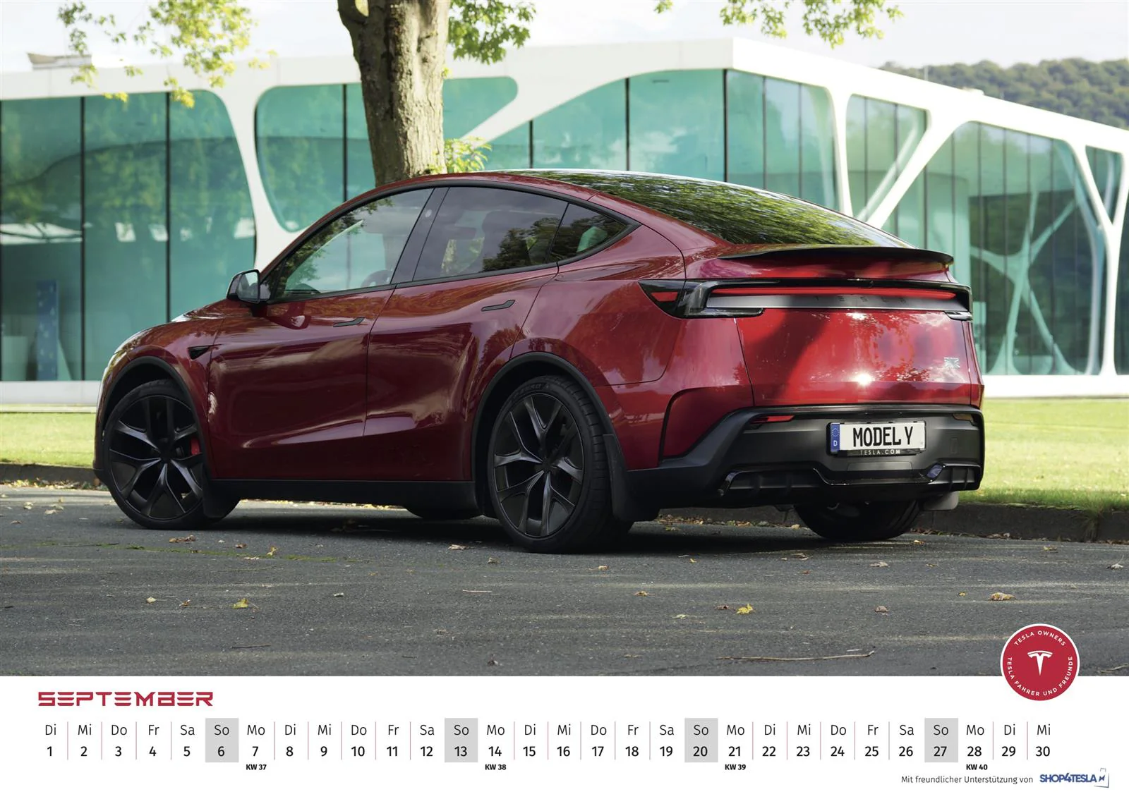 Tesla Kalender 2026 vom TFF & Shop4Tesla - Image 9